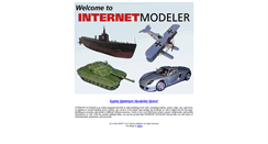 Desktop Screenshot of internetmodeler.com