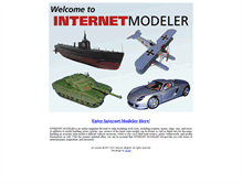 Tablet Screenshot of internetmodeler.com